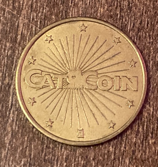 M3C1 125 - Jeton de colectie - CAT COIN