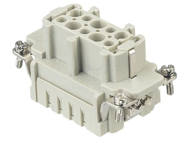 Conector HDC inserturi de contact mamă Han E 10 10 PE