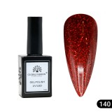 Oja semipermanentă Global Fashion, Gel polish&nbsp;Elite Glow 15&nbsp;ml,&nbsp;140