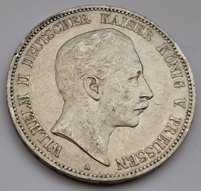 Germania, Prusia, 5 Mark 1903, Wilhelm II foto
