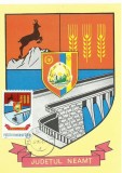 TSV - MAXIMA NEAMT - STEMA JUDETULUI HERALDICA `78 GALBEN INCHIS