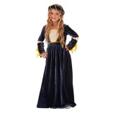 Costum medieval Julieta KidMania&reg; pentru fete 3-4 ani 98-104 cm