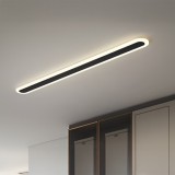 Aplica LED de Exterior SUHA, Lungime 50cm, 6W, IP65, Metal, Liniar, Negru ModernLight Concept