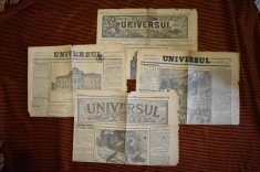patru ziare ziar Universul 1890-1894 reclame reclama foto