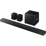 Soundbar Samsung HW-QS750F, 5.1.2, Bluetooth, Wi-Fi, Subwoofer &amp;amp; Kit wireless, Wireless Dolby Atmos, HDMI eARC, Negru