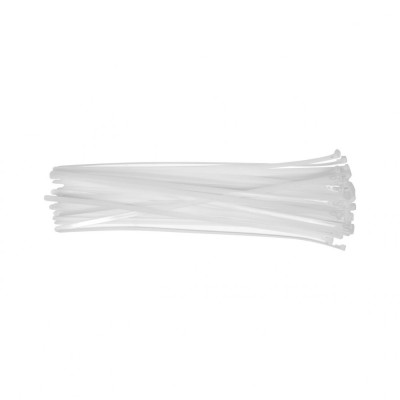 Colier reutilizabil 7,6x400mm 50 buc alb Yato YT-70667 foto