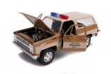 MACHETA METALICA 1980 CHEVY POLICE K5 SCARA 1 LA 24, Jadatoys