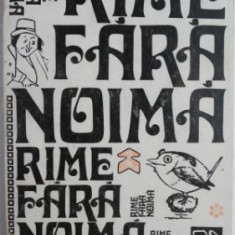 Rime fara noima – Edward Lear (coperta putin uzata)