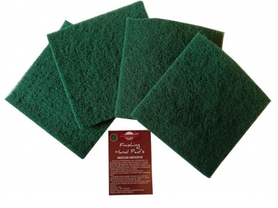 Laveta netesuta, mediu abraziva verde, Finishing Hand Pad&amp;rsquo;s Medium Abrasive foto