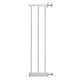 Extensie Poarta Siguranta Copii Honey Baby, 20 cm, Metal Alb, Compatibila Bariera Siguranta, Standard EN 1930:2011