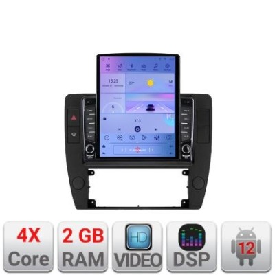 Navigatie Passat B5 1997-2004 ecran tip TESLA 9.7&amp;quot; cu Android Radio Bluetooth Internet GPS WIFI 2+32 DSP Quad Core CarStore Technology foto