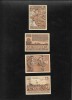 Set Notgeld 5 + 10 + 25 + 50 pf Leobsch&uuml;tz, Europa