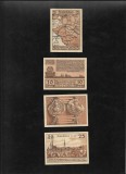 Set Notgeld 5 + 10 + 25 + 50 pf Leobsch&uuml;tz, Europa