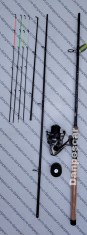 SET Feeder LANSETA WIND BLADE ACTIVE FORCE TFD1 3m 60-200gr 4Varfuri si MULINETA PROFL CHASER LA5000 TAMBUR LONG CAST
