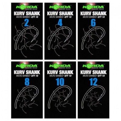 Carlige KORDA KURV SHANK NR.10 10BUC/PLIC foto