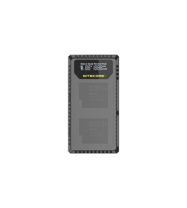 &Icirc;ncărcător dublu USB Nitecore UGP5 pentru Hero5 Black