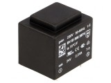 Transformator &icirc;ncapsulat 2,3VA 230V 24V PCB