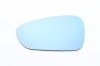 Geam oglinda Citroen C3, 03.10-, C4 (B7), 09.10-, C5 (RD/TD), 01.08-, DS3, 03.10-, DS5, 09.11-, Peugeot 508, 11.10-12.14, Stanga, Albastra, incalzire