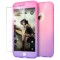 Husa telefon Apple Iphone 6 Plus /6S Plus protectie 360 Ultrasubtire Semitransparenta Degradee Purple + Folie