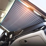 Parasolar auto retractabil cu ventuza, 70x140cm
