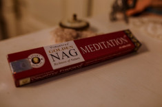 Betisoare Naturale Parfumate Nag Meditation - Vijayshree 15g(12-15buc) foto