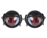 Faruri auto LED &quot;Devil Eyes&quot; cu control Wi-Fi și lupă de 3 inch &ndash; Iluminare personalizată și design unic pentru faruri auto