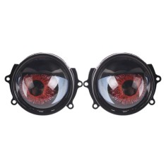 Faruri auto LED "Devil Eyes" cu control Wi-Fi și lupă de 3 inch &ndash; Iluminare personalizată și design unic pentru faruri auto