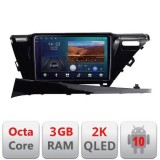 Navigatie Toyota Camry 2017-2021 V1 Android Ecran 2K QLED octa core 3+32 carplay android auto kit-camry-2018+EDT-E310V3-2K CarStore Technology