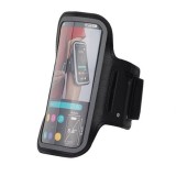 Husa sport armband pentru brat universala, Negru, 5,8 inch, 16x8.5 cm