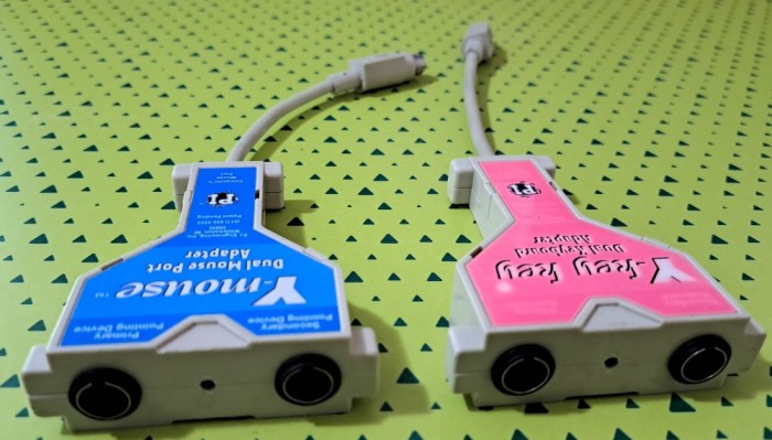 Dual Mouse ,Keyboard PS2 Adapter