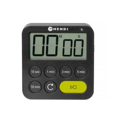 Timer digital HENDI, Negru, 82x20x(H)88mm foto