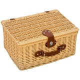 Coș picnic Outsunny maro deschis | Aosom Romania