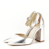 Pantofi eleganti argintii BLQ7180 01, 38 - 40, Argintiu