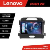 Navigatie Kia Sportage 2010- Lenovo Kit-325 8 core QLED 2K 12+256 360 Android Waze USB Navigatie Internet Youtube Radio CarStore Technology