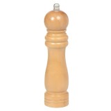 Rasnita manuala Pufo Spicey pentru piper si condimente din lemn, 21 cm, maro