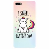 Husa silicon pentru Huawei P9 Lite mini, I Smell Rainbow