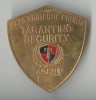 Insigna ROMANIA Paza si Protectie - TARANTINO SECURITY - RARA