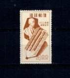 RyuKyu Islands 1953 - Săptăm&acirc;na presei, neuzat