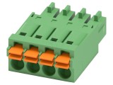 Conector regletă de conexiuni deconectabilă COMBICON S, 4 pini, 8A