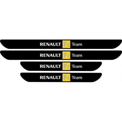 Set protectie praguri Renault F1 Team ManiaStiker foto