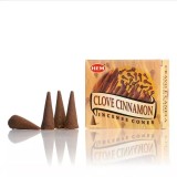 Cumpara ieftin Conuri parfumate - 10 Buc - Clove Cinnamon