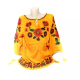 Cumpara ieftin Bluza cu motiv floral - BMG133