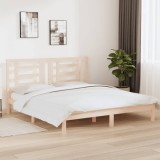 Cumpara ieftin Cadru de pat Super King, 180x200 cm, lemn masiv