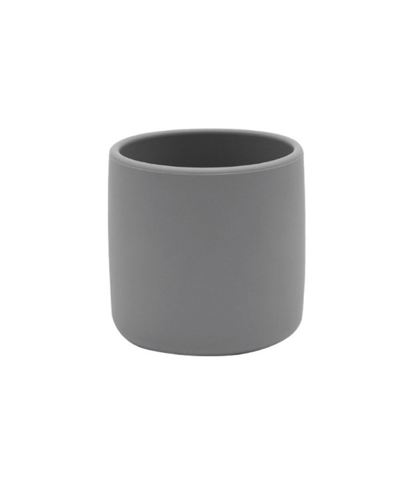 Pahar Minikoioi, 100% Premium Silicone, Mini Cup &ndash; Powder Grey