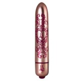 Rocks-off-RO-90 Promenade Bullet Vibrant Roz-Silicon, 10 Trepte