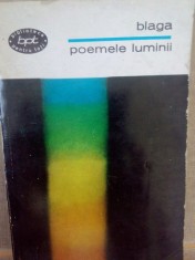 Blaga - Poemele luminii (Editia: 1968) foto