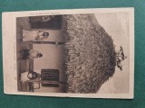 Carte postala ,,CASA CU UN CUIB DE BARZA ,, Tarani sarmani storsi de munca si de necazuri ,fotografie editata si tiparita la Hamburg