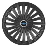 Set 4 capace roti Joy Negru R17 pentru gama auto Hyundai