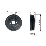 Fulie curea arbore cotit Audi A1; Chrysler Sebring; Cupra Formentor; Dodge Avenger; Ford Galaxy I; Jeep Compass; MAN Tge; Mitsubishi Grandis; Seat