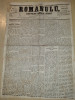 Ziarul romanulu 19 ianuarie 1861 - stabilimentul c.a rosetti